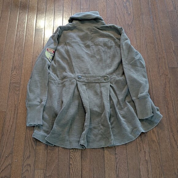 Harley-Davidson Women's Pleated Double Breasted Peacoat - Size L - Picture 7 of 7